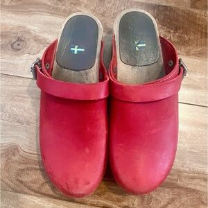 MIA Vibrant Red Clogs